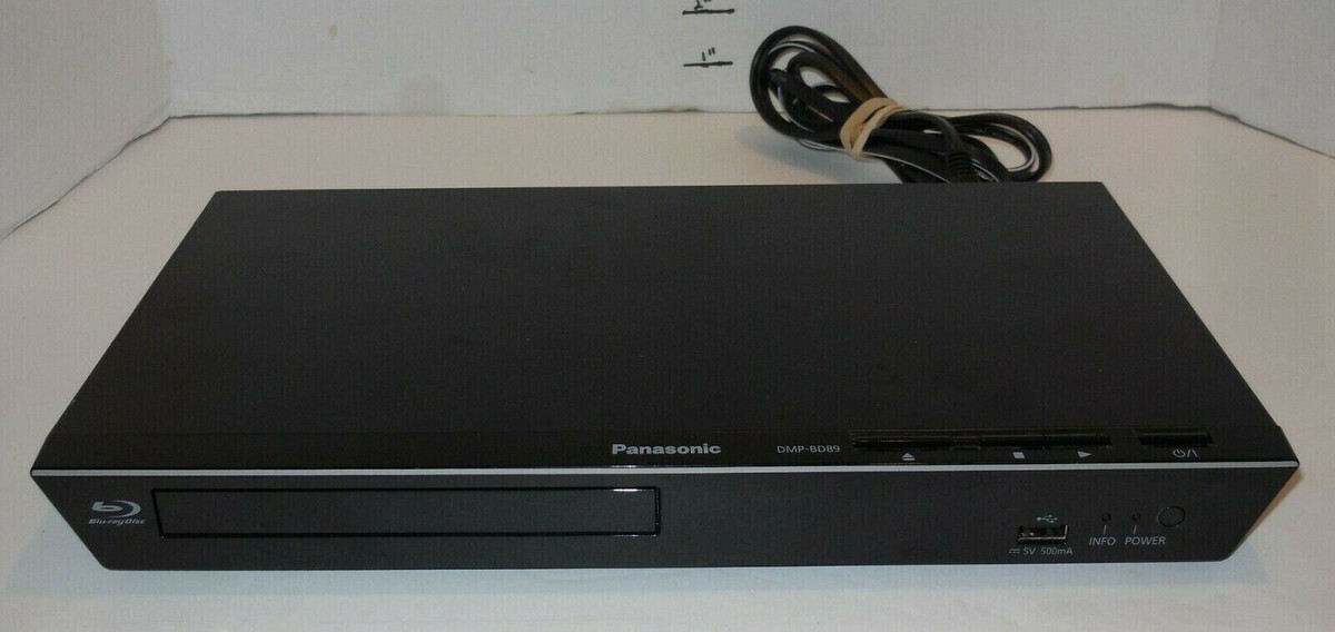【 Panasonic 】Blu-ray 　　DMP-BD89P-K Panasonic DMP-BD89 Blu-Ray DVD Player WIFI USB netflix Amazon HDMI