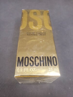 Brand New MOSCHINO for Women 25 ML, 0.8 fl.oz, EDT, Eau de Toilette Spray.