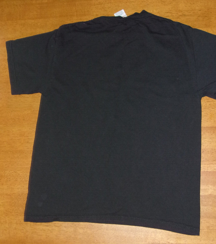 Adult Size Medium Delta Pro Weight Black Bermuda Tshirt 100% Preshrunk Cotton - Picture 9 of 9