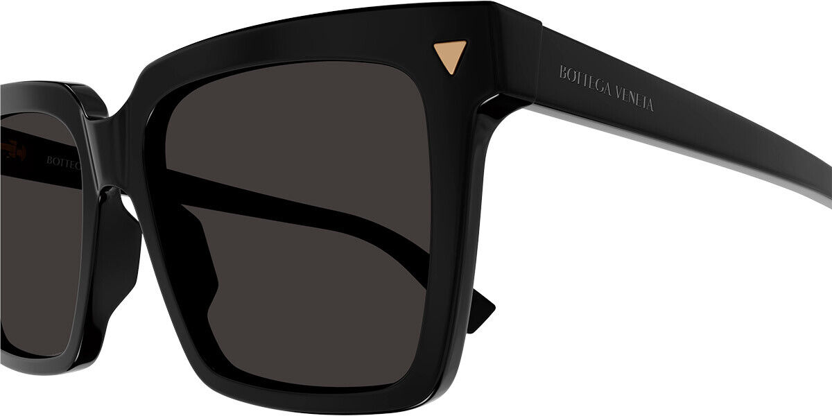Bottega Veneta BV1254S 55mm Square Black / Gray Sunglasses Bottega Veneta BV1254S 55mm Square Black / Gray Sunglasses