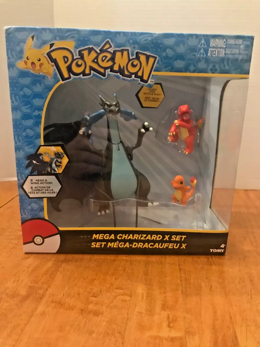 Pokemon Mega Charizard X Figure Set 