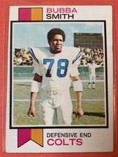 1973 Bubba Smith Topps #155 Baltimore Colts Vintage football card NFL AFL