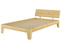 Breites Einzelbett 120X200 Kiefer Massiv Jugendbett GäStebett Rollrost Kinder
