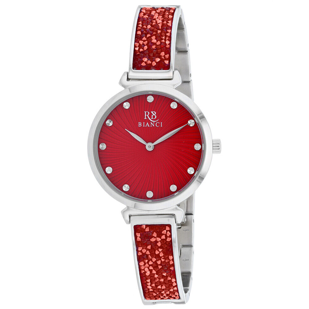 Roberto Bianci Women's Brillare Red Dial Watch - RB0203