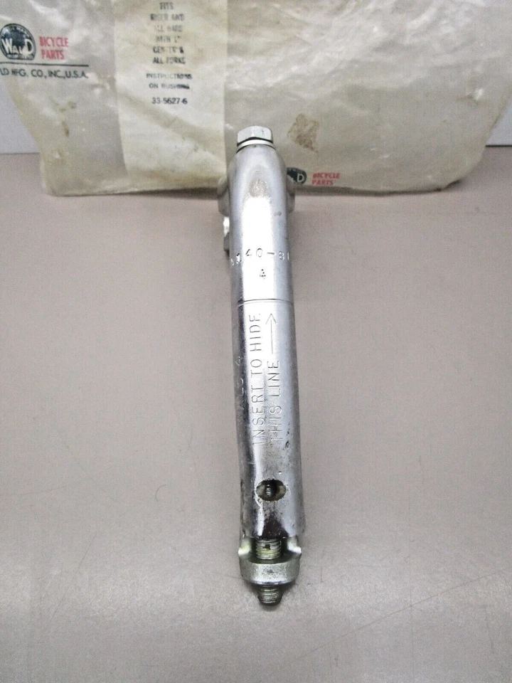 Wald 4  A140-81 No.49 Stem Assy for Riser and All Bars with 1" Center All Forks - Image 4 of 4