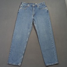 Levi's Vintage Jeans Men's 36x32 Blue 550 Relaxed Fit Tapered Leg Denim Y2K