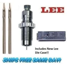 Lee Full Length Sizing Die & 2 Decapping Pins for 221 Rem Fireball #