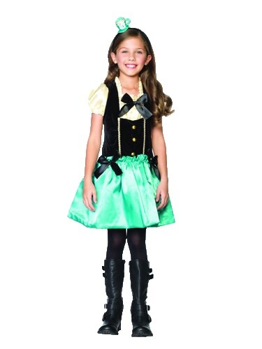 LEG AVENUE 'Day Of The Dead Doll' Kostüm-Set – Gr. 1X/2X, Schwarz/Multicolor