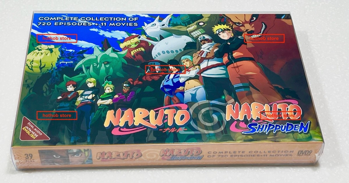 Naruto Shippuden: Episode 1-720 + 11 Movies ~ (Complete English