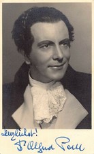 Alfred Poell (1900-1968), Autogramm - signiertes Foto - signed - autograph