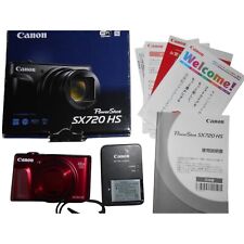 Canon PowerShot SX720 HS 20.3MP Compact Digital Camera - Red Canon PowerShot SX720 HS 20.3MP Compact Digital Camera - Red