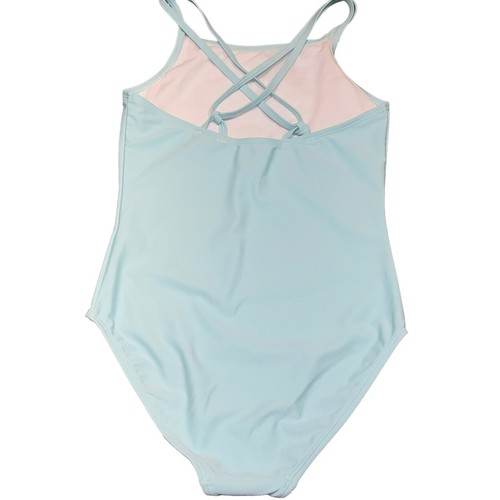 NWT Carter's Girls' One Piece Lt Blue Swimsuit Purr-Maid Flip Sequins Sz 14 EUC - Picture 9 of 12