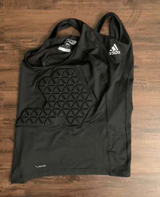 Adidas Men's Alphaskin Force Padded Basketball Tank Top