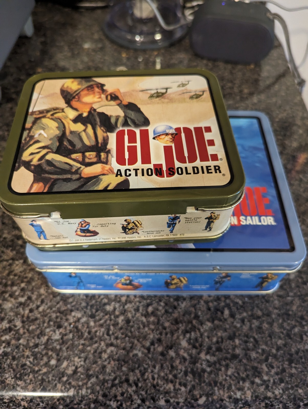 gi joe lunch box 1986 eBay