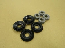 63-7 C2 Corvette headlight bearing rubber seal and felt set for headlamp bucket