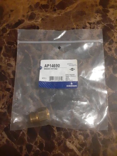 White Rodgers Rheem Fitting Emerson Adapter Nut Brass # AP14690