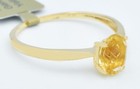 GENUINE  1.24 Cts YELLOW TOPAZ RING 10K GOLD - Free Appraisal Service - NWT — photo 3