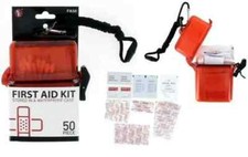 50 pc First Aid Kit Stored in a Waterproof Case