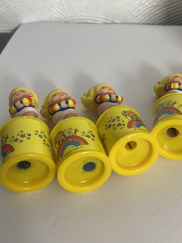 Vintage 1980s Rainbow Brite Pencil Topper Shop Display Very Rare LGX - Picture 14 of 24