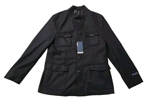 Ben Sherman Black Kyle Blazer Jacket Sport Coat Mens - Size: L - Picture 19 of 19