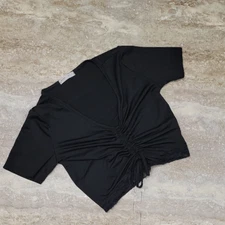 ROMWE WOMENS SHORT TOP SIZE SMALL   POLY