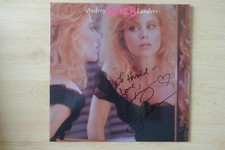Audrey Landers Autogramm signed LP-Cover "Secrets" Vinyl