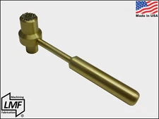 LMF Adjustable Powder Dipper - Short Action Rifle - Brass - Made in USA