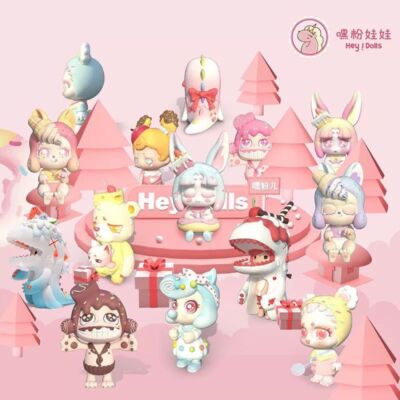 Confirmed Figures Hey Pink Doll Hey Pink Dessert Series Blind box Toy Doll Gift