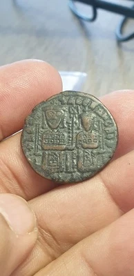 MONNAIE BYZANTINE - LEON VI et ALEXANDRE Follis - (886-912) - Photo 1/2