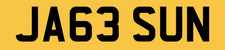 JASON QUALITY 2013 REG PRIVATE CAR NUMBER PLATE JA63 SUN JAS JASEY JASE JSN JAY