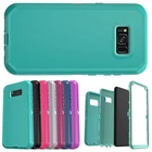 For Samsung Galaxy S8 Case Heavy Duty Shockproof Hybrid Triple Layer Phone Cover