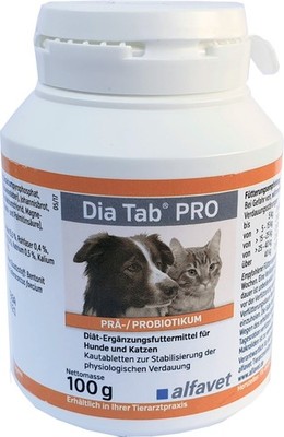 Alfavet Dia Tab Pro 50 Kautabletten 100g-(335,00 /1KG ) - Durchfall akut 