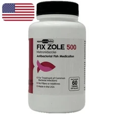 FOR FISH AQUARIUM USE AQUA 500mg 60 COUNT USA STOCK FREE FAST SHIPPING