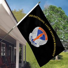 2nd Battalion, 149th Aviation Regiment Flag 3x5Feet with Brass Grommets Man Cave