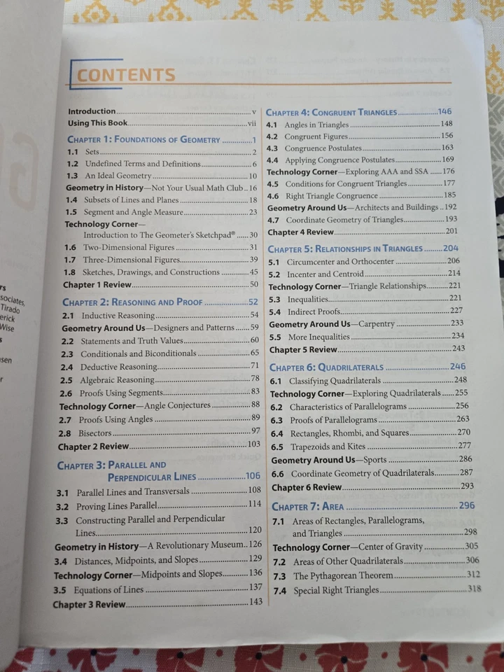 BJU Geometry Fourth Edition Student Text Curriculum - Image 3 of 4