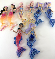 Lot 8 Mattel Disney Live Action The Little Mermaid Ariel  Sisters Small Dolls