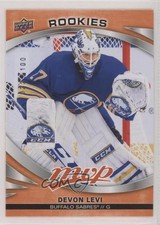 2023-24 Upper Deck MVP Rookies Orange /100 Devon Levi #249 Rookie RC