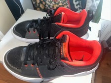 Nike Jordan One Take 5 basketball shoes Black Habanero Red Sz 12 FD2335-006.