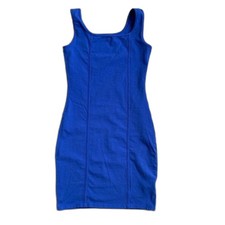 Blue Tank Bodycon Dress