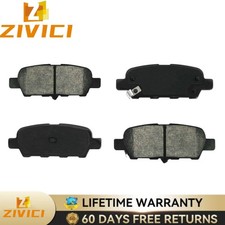 4x Rear Ceramic Brake Pads For Nissan X-Trail T30 2001-2003 ST/ST-R/Ti/Ti Luxury