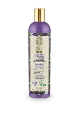 Super Siberica Kedr, rose & proteins. Shampoo for Weak Hair, 400 ml