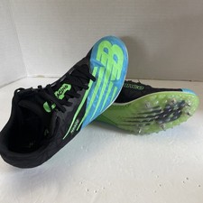 New Balance MD500F8 V8 Blue Black Green Sprinting Track Spikes Sz Womens 8.5