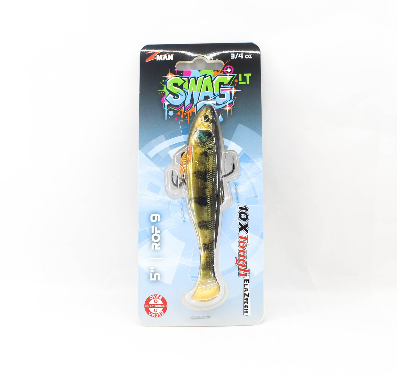 Zman Soft Lure Swag Swimbait LT 5 Inch Perch (4903)