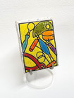 Original ACEO CERAMIC ART Pottery Tools Yellow - Kiln Fired | PotteryApocalypse — photo 2