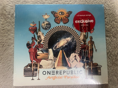 Onerepublic Artificial Paradise Target Exclusive CD 3 Bonus Songs Mirage Sealed