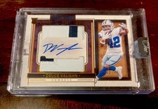 Deuce Vaughn 2023 Panini One Auto Autograph Patch RC Cowboys #43/49