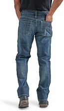 Men's Relaxed Straight Leg Jeans - Comfortable Fit for Casual Wear Style