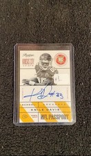 2013 Panini Prestige Knile Davis NFL Passport Auto RC #36