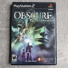 Obscure The Aftermath PS2 CIB Complete Tested Sony PlayStation 2 2007 Horror