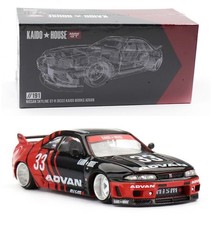 Kaido House x Mini GT 1:64 Nissan Skyline GT-R R33 Kaido Works Advan KHMG191